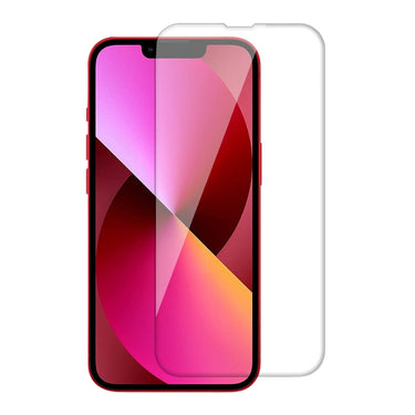 Tempered Glass for Apple iPhone 13 Pro Max | Transparent Full Screen Protector (Except Edges) with Easy Self-Installation Kit (Pack Of 2)